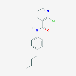 molecular formula C16H17ClN2O B224080 N-(4-butylphenyl)-2-chloropyridine-3-carboxamide 