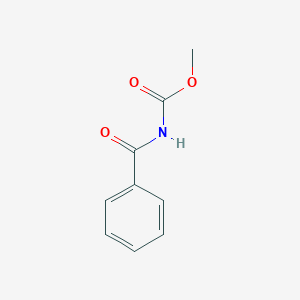 molecular formula C9H9NO3 B224147 methyl benzoylcarbamate 