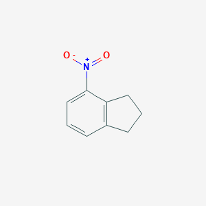 molecular formula C9H9NO2 B022424 4-Nitroindan CAS No. 34701-14-9