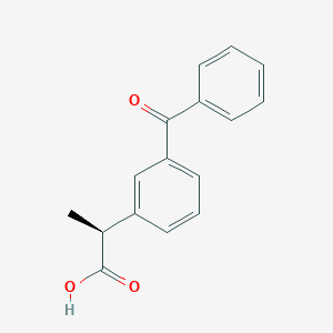molecular formula C16H14O3 B022426 Dexketoprofen CAS No. 22161-81-5