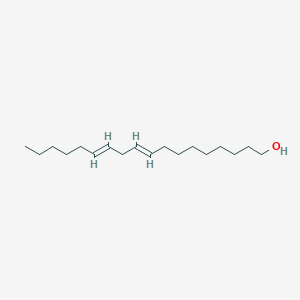 molecular formula C18H34O B224381 9,12-Octadecadien-1-ol, (9Z,12Z)- CAS No. 1577-52-2