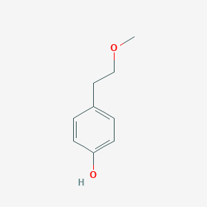 molecular formula C9H12O2 B022458 4-(2-Methoxyethyl)phenol CAS No. 56718-71-9