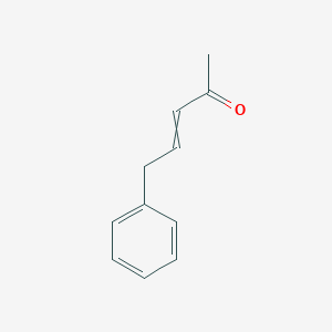 molecular formula C12H11NO3S B224592 5-Phenyl-3-penten-2-one CAS No. 10521-97-8