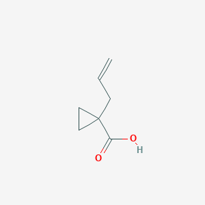molecular formula C7H10O2 B022462 1-Allylcyclopropanecarboxylic acid CAS No. 80360-57-2