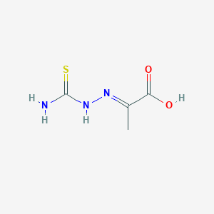 molecular formula C4H7N3O2S B224655 Pyruvic acid thiosemicarbazone CAS No. 10418-09-4