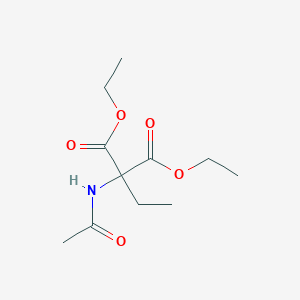 molecular formula C11H19NO5 B022474 Diethyl 2-acetamido-2-ethylmalonate CAS No. 32819-24-2
