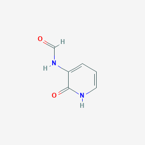 molecular formula C6H6N2O2 B022478 Formamide, N-(2-hydroxy-3-pyridyl)-(6CI) CAS No. 100047-65-2