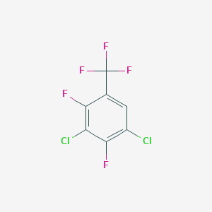 molecular formula C7HCl2F5 B022487 1,3-Dichloro-2,4-difluoro-5-(trifluoromethyl)benzene CAS No. 110499-76-8