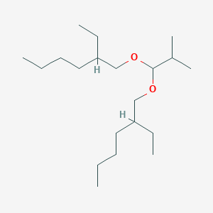 molecular formula C20H42O2 B022488 1,1'-[Isobutylidenebis(oxy)]bis[2-ethylhexane] CAS No. 19900-85-7