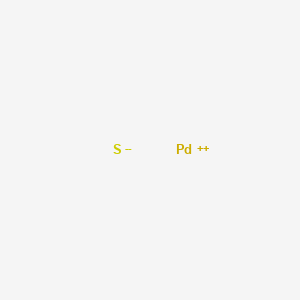 molecular formula C6H8O2 B224934 Palladium(2+);sulfide CAS No. 12648-43-0