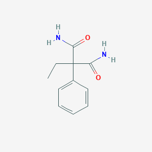 molecular formula C11H14N2O2 B022514 Phenylethylmalonamide CAS No. 7206-76-0
