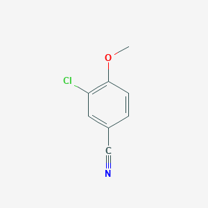 molecular formula C8H6ClNO B022515 3-Chloro-4-methoxybenzonitrile CAS No. 102151-33-7