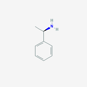 molecular formula C8H11N B022558 (1R)-1-phenylethanamine CAS No. 3886-69-9