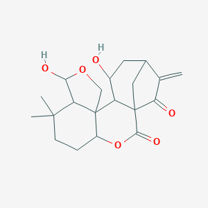 molecular formula C20H26O6 B225639 Epinodosin CAS No. 10391-09-0