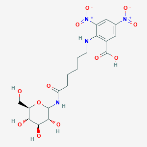 molecular formula C19H26N4O12 B022568 Dncp-ahga CAS No. 103083-55-2