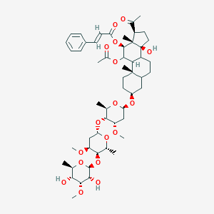 molecular formula C53H78O17 B225753 Condurangoglykosid A CAS No. 11051-90-4