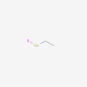 molecular formula Cr2CuO4 B225790 Ethyl(iodo)-lambda~2~-germane CAS No. 14275-26-4