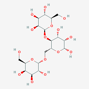molecular formula C18H32O16 B225805 D-Galacto-d-mannan CAS No. 11078-30-1
