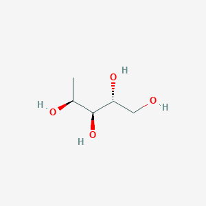molecular formula C11H12N4O2 B225809 5-Deoxyribitol CAS No. 13046-76-9