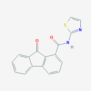 9-oxo-N-(1,3-thiazol-2-yl)-9H-fluorene-1-carboxamide