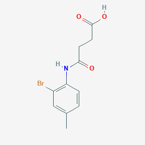 4-(2-Bromo-4-methylanilino)-4-oxobutanoic acid