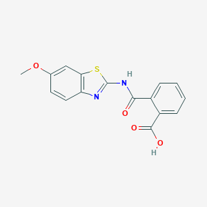 N-(6-Methoxy-benzothiazol-2-yl)-phthalamic acid