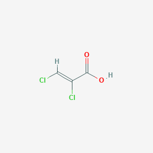 molecular formula C3H2Cl2O2 B225899 alpha,beta-Dichloroacrylic acid CAS No. 13167-36-7