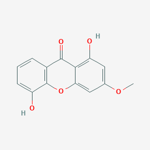 molecular formula C14H10O5 B022590 Mesuaxanthone A CAS No. 3561-81-7