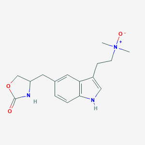 molecular formula C16H21N3O3 B022616 Zolmitriptan N-Oxide CAS No. 251451-30-6