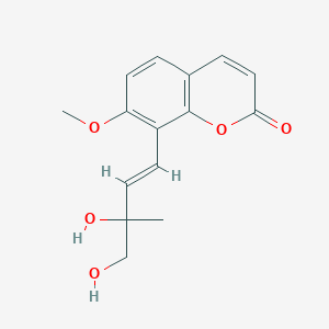molecular formula C15H16O5 B022672 Casegravol CAS No. 74474-76-3