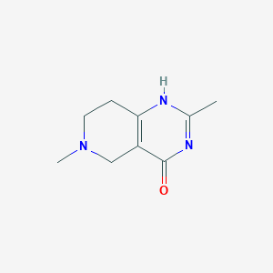 2,6-dimethyl-1,5,7,8-tetrahydropyrido[4,3-d]pyrimidin-4-one