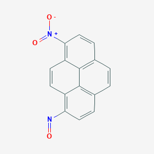 molecular formula C16H8N2O3 B022677 1-Nitro-8-nitrosopyrene CAS No. 100593-23-5