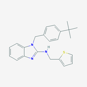 1-(4-tert-butylbenzyl)-N-(thiophen-2-ylmethyl)-1H-benzimidazol-2-amine