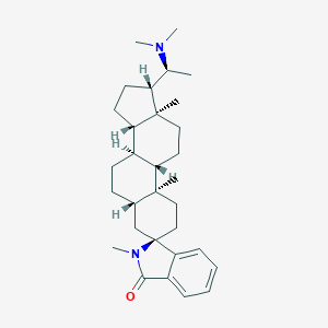 molecular formula C31H46N2O B022678 Spiropachysine CAS No. 19587-41-8