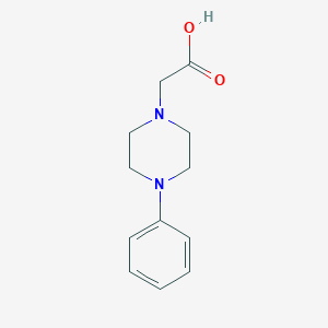 2-(4-Phenylpiperazin-1-yl)acetic acid