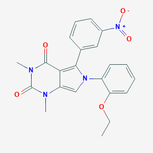 6-(2-ethoxyphenyl)-1,3-dimethyl-5-(3-nitrophenyl)-1H-pyrrolo[3,4-d]pyrimidine-2,4(3H,6H)-dione