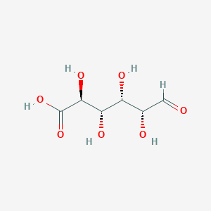 molecular formula C6H10O7 B022684 D-Glucuronic Acid CAS No. 6556-12-3