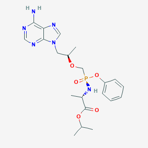 molecular formula C21H29N6O5P B000227 Tenofovir alafenamide CAS No. 379270-37-8