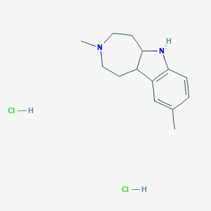 molecular formula C14H22Cl2N2 B022709 Carazedine CAS No. 19971-17-6