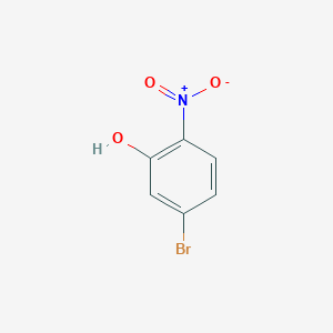 molecular formula C6H4BrNO3 B022722 5-溴-2-硝基苯酚 CAS No. 27684-84-0