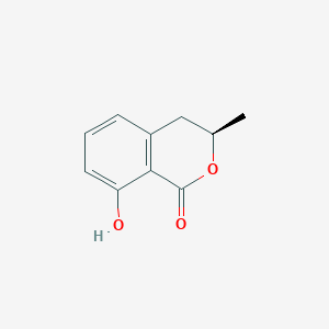 molecular formula C10H10O3 B022732 Mellein CAS No. 480-33-1