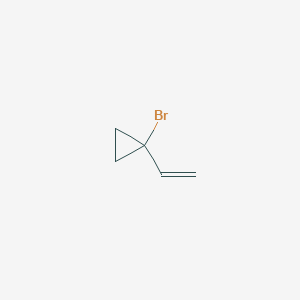 molecular formula C5H7Br B022737 1-Bromo-1-ethenylcyclopropane CAS No. 101246-01-9