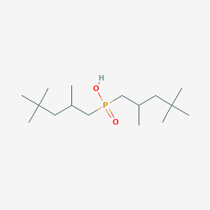 molecular formula C16H35O2P B022738 Bis(2,4,4-trimethylpentyl)phosphinic acid CAS No. 83411-71-6
