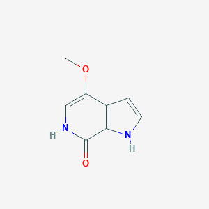 molecular formula C8H8N2O2 B022749 4-Methoxy-1H-pyrrolo[2,3-c]pyridin-7(6H)-one CAS No. 917918-80-0