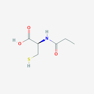 molecular formula C6H11NO3S B022762 N-Propionylcysteine CAS No. 2885-79-2