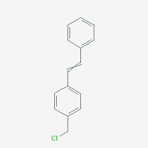 molecular formula C15H13Cl B022767 1-(Chloromethyl)-4-(2-phenylethenyl)benzene CAS No. 101095-61-8
