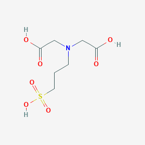 molecular formula C7H13NO7S B022773 N,N-Diacetylhomotaurine CAS No. 134152-15-1
