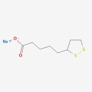 molecular formula C8H13NaO2S2 B022775 Sodium thioctate CAS No. 2319-84-8