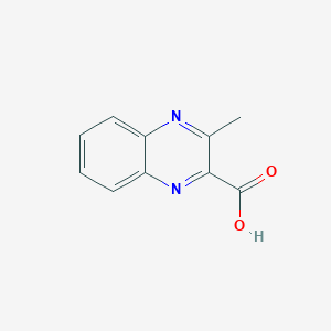 molecular formula C10H8N2O2 B022776 3-Methylquinoxaline-2-carboxylic acid CAS No. 74003-63-7
