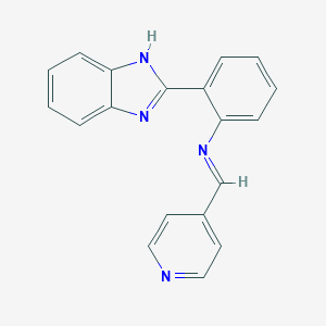 N-[(4-Pyridinyl)methylene]-2-(1H-benzoimidazole-2-yl)aniline